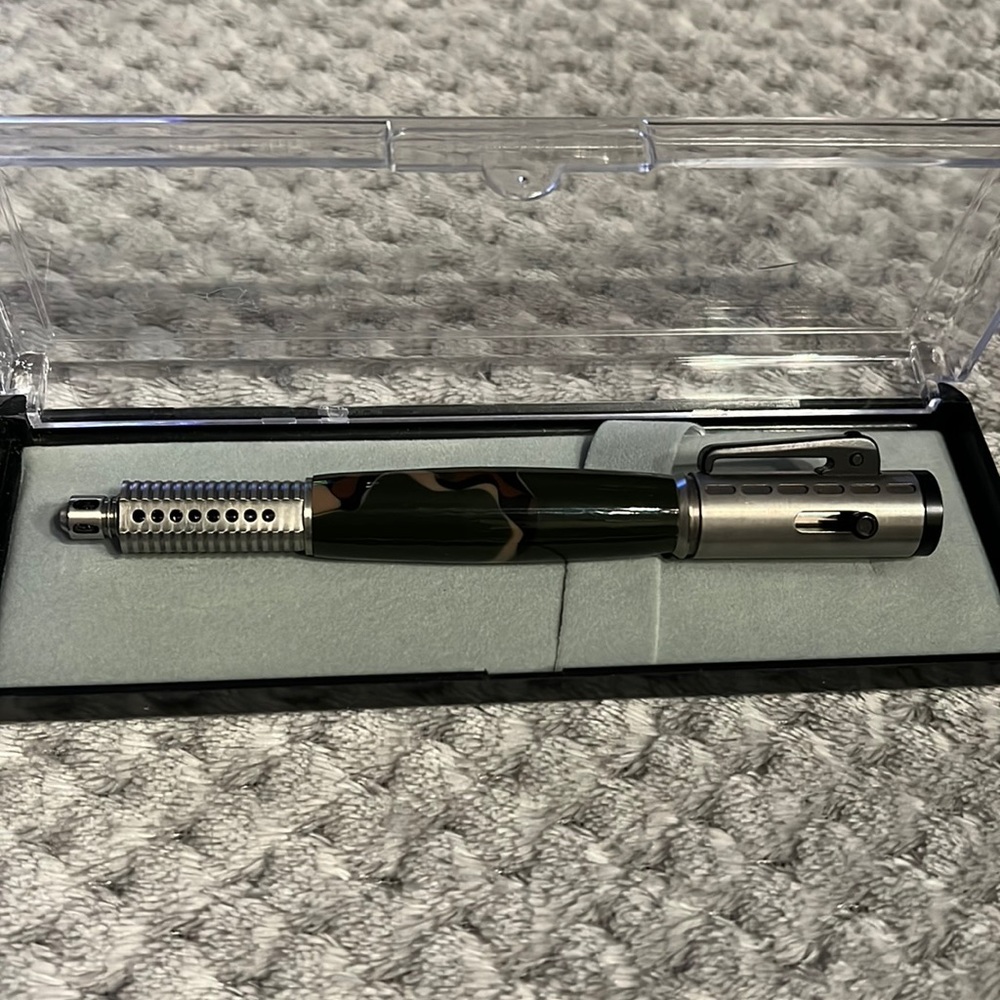 Hand crafted semi-auto rifle pen